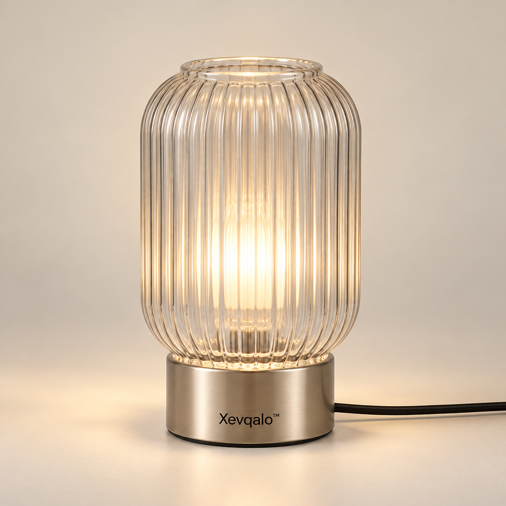 Xevqalo™ Touch-Dim Glass Bedside Lamp product image 01