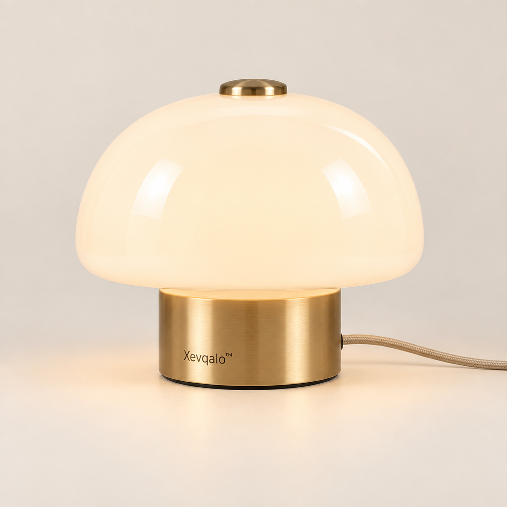 Xevqalo™ Mushroom Glass Table Lamp product image 01