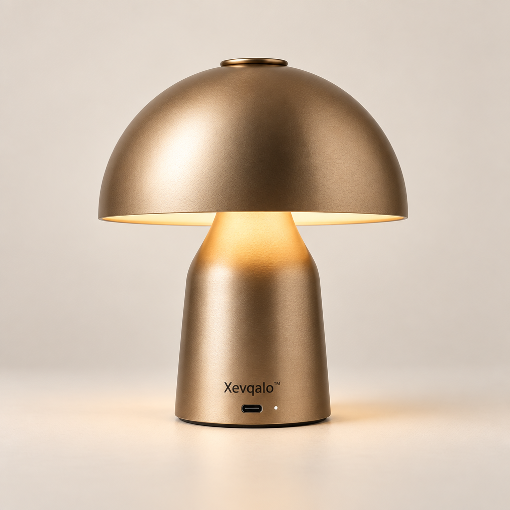 Xevqalo™ Metal Mushroom Wireless Lamp product image 01